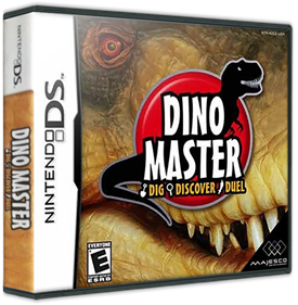 Dino Master: Dig, Discover, Duel - Box - 3D Image