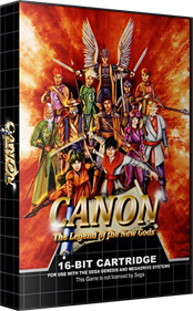 Canon: The Legend of the New Gods - Box - 3D Image
