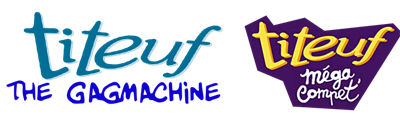 2 Jeux En 1: Titeuf: Ze Gag Machine / Titeuf: Mega Compet - Clear Logo Image