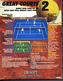 Great Courts 2 - Box - Back Image