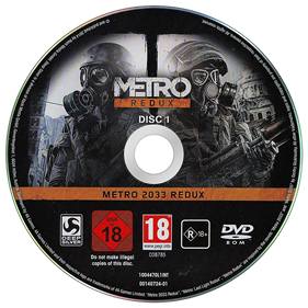Metro 2033 Redux - Disc Image