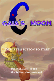 Gaia's Moon - Screenshot - Game Title Image