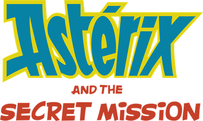 Astérix and the Secret Mission - Clear Logo Image