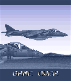 Task Force Harrier - Screenshot - Game Over Image