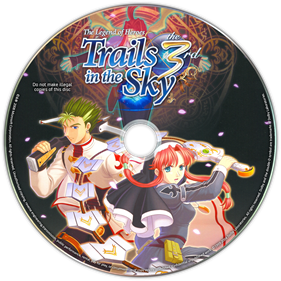 The Legend of Heroes: Trails in the Sky the 3rd - Fanart - Disc Image