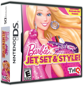 Barbie: Jet, Set & Style - Box - 3D Image