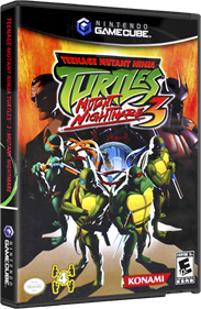 Teenage Mutant Ninja Turtles 3: Mutant Nightmare - Box - 3D Image