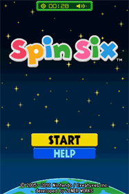 Spin Six - Screenshot - Game Title Image