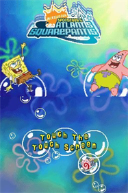 SpongeBob's Atlantis SquarePantis - Screenshot - Game Title Image
