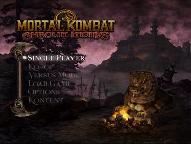 Mortal Kombat: Shaolin Monks - Screenshot - Game Select Image