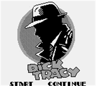 Dick Tracy - Screenshot - Game Title Image