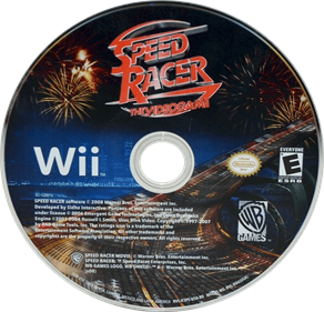 Speed Racer: The Videogame - Disc Image