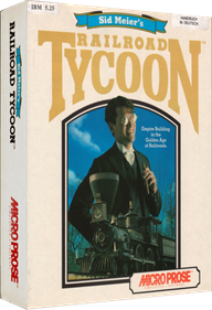 Railroad Tycoon - Box - 3D Image