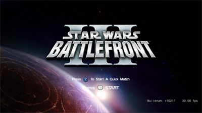 Star Wars: Battlefront III - Screenshot - Game Title Image