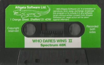 Who Dares Wins II - Cart - Front Image