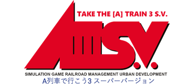 AIII S.V.: A-Ressha de Ikou 3: Super Version - Clear Logo Image