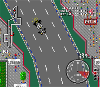 Nakajima Satoru Kanshuu: F1 Grand Prix - Screenshot - Gameplay Image