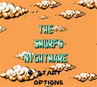 The Smurfs' Nightmare - Screenshot - Game Select Image