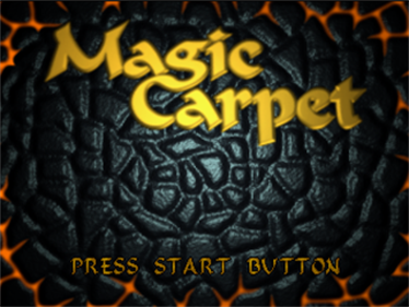 Magic Carpet - Screenshot - Game Title Image