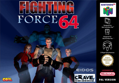 Fighting Force 64 - Box - Front Image