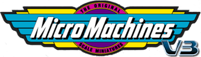 Micro Machines V3 - Clear Logo Image
