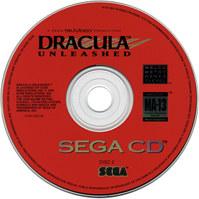 Dracula Unleashed - Disc Image