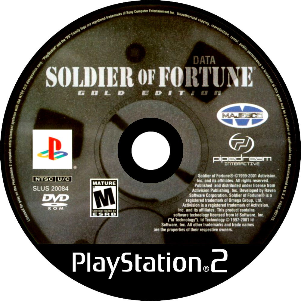 Soldier of Fortune: Gold Edition  Soldier of Fortune: Edition Gold para Playstation  2 (2001)