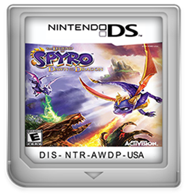 The Legend of Spyro: Dawn of the Dragon - Fanart - Cart - Front