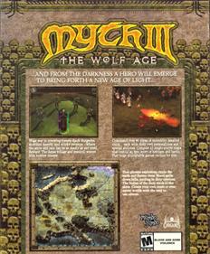 Myth III: The Wolf Age - Box - Back Image