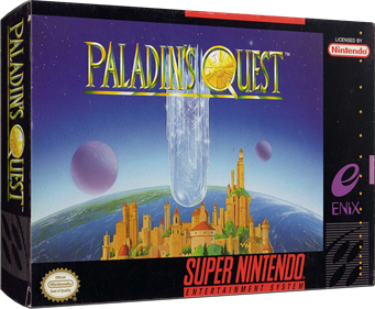 Paladin's Quest - Box - 3D Image