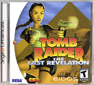 Tomb Raider: The Last Revelation - Box - Front - Reconstructed