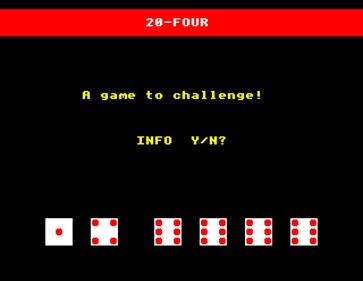 20-Four - Screenshot - Game Title Image