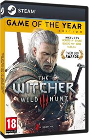 The Witcher III: Wild Hunt: Game of the Year Edition - Box - 3D Image