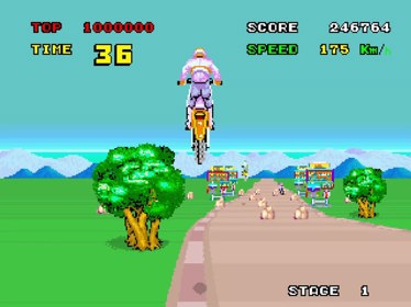 Enduro Racer - Screenshot - Gameplay Image
