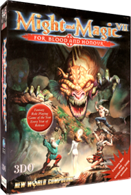 Might and Magic VII: For Blood and Honor - Box - 3D Image