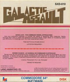 Galactic Assault - Box - Back Image