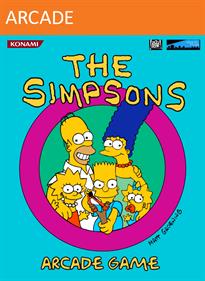 The Simpsons Arcade Game - Box - Front Image