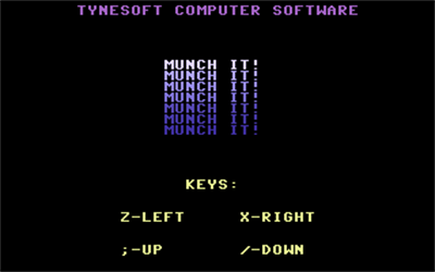 Munch-It - Screenshot - Game Title Image