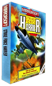 Strike Force Harrier  - Box - 3D Image