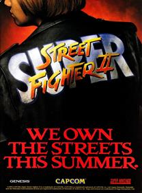 Super Street Fighter II - Advertisement Flyer - Front Image
