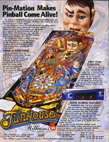 FunHouse - Advertisement Flyer - Back Image