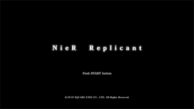 NieR Replicant - Screenshot - Game Title Image