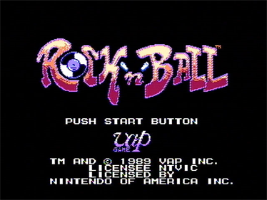 Rock 'n Ball - Screenshot - Game Title Image