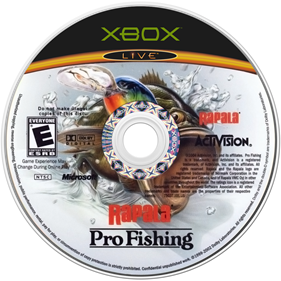 Rapala Pro Fishing - Disc Image