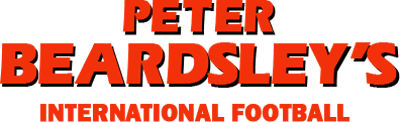 Peter Beardsley's International Football  - Clear Logo Image