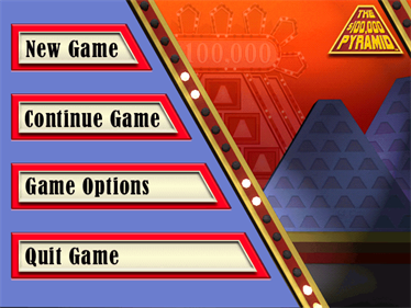 The $100,000 Pyramid - Screenshot - Game Select Image