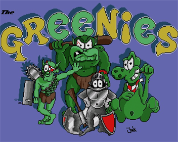Greenies - Screenshot - Game Title Image