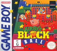 Kirby's Block Ball - Box - Front Image