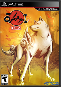 Ōkami HD - Fanart - Box - Front