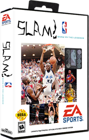 Slam: Shaq vs. the Legends - Box - 3D Image